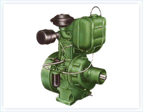 Single Cylinder Air Cooled Diesel Engines With Cast Iron Gear Cover Extra Lubrication